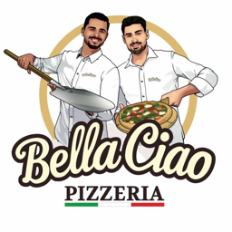 Pizzeria Bella Ciao logo.